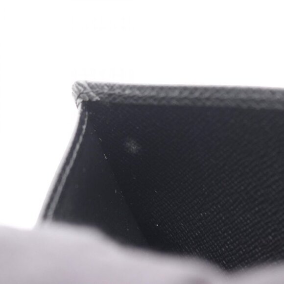 Louis Vuitton Bill Purse Porte Billets Cult Cles Ardoise Leather Black - Picture 8 of 8